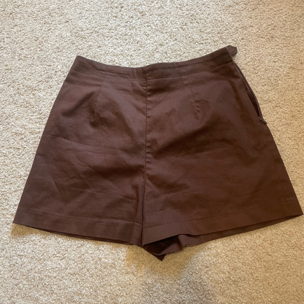 The Limited High Waist Brown Shorts